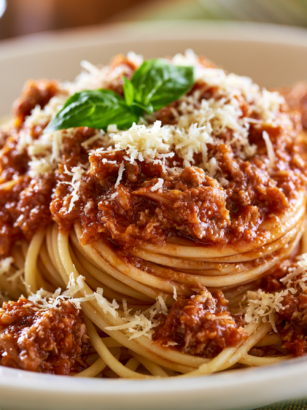 Spaghetti Bolognese Recipe: Slow-Simmered Meat Ragù with Tender Pasta