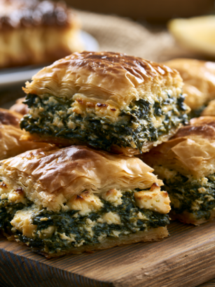 Spanakopita Recipe: Greek Spinach and Feta Phyllo Pie