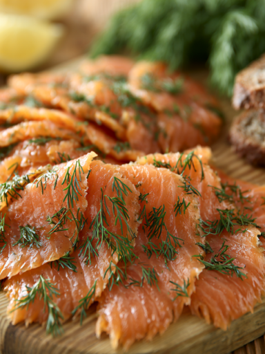 Swedish Gravlax Recipe: Cured Salmon with Dill and Mustard Sauce