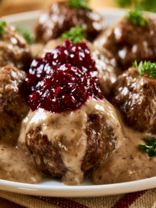 Swedish Meatballs Recipe: Creamy Gravy Dinner