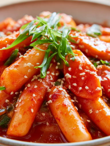Tteokbokki Recipe: Spicy Korean Rice Cakes
