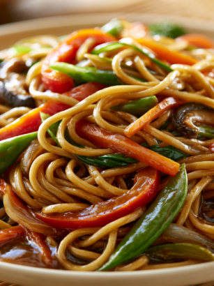 Lo Mein Recipe: Easy Chinese Noodles with Vegetables and Savory Sauce