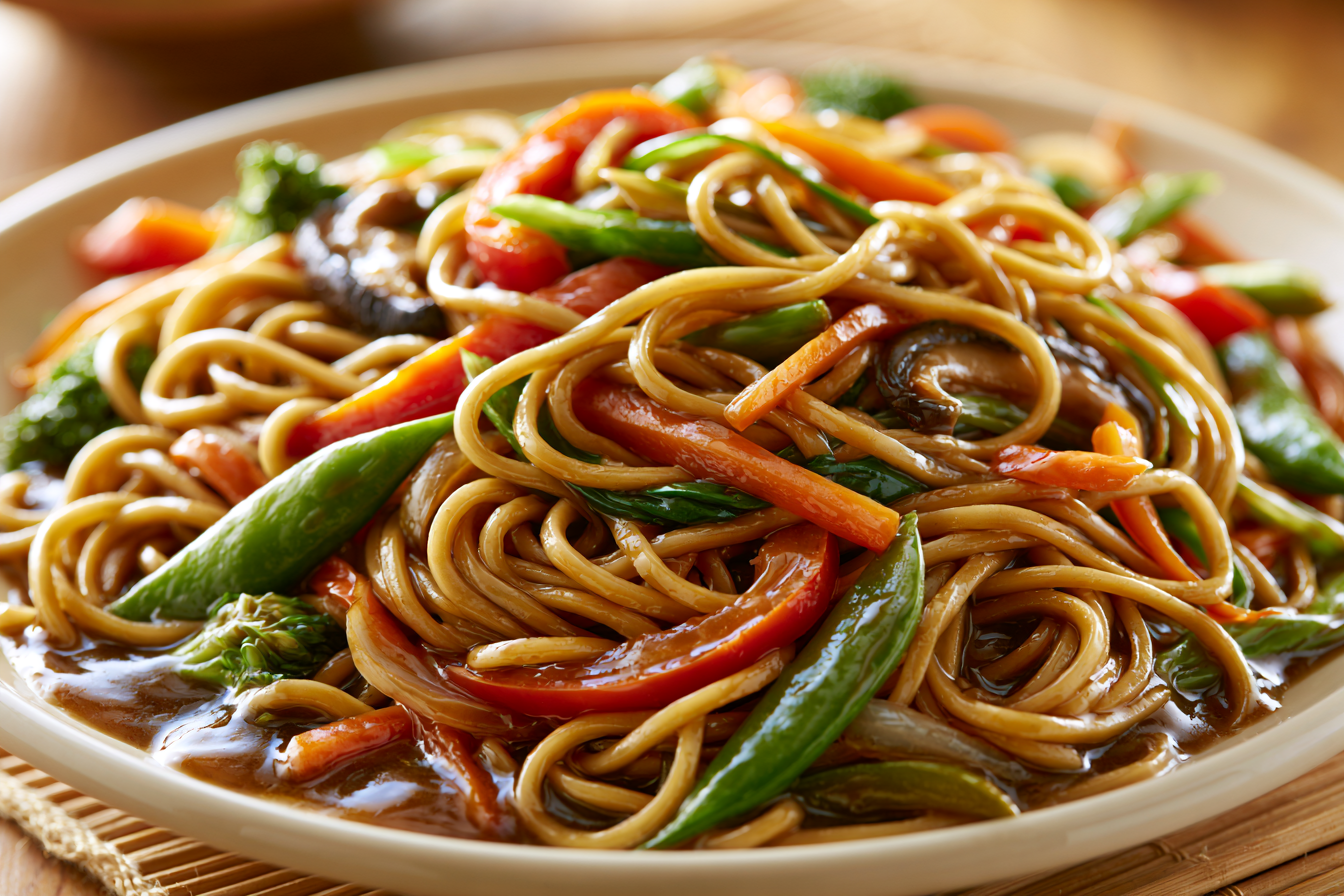 lo mein recipeの完成写真